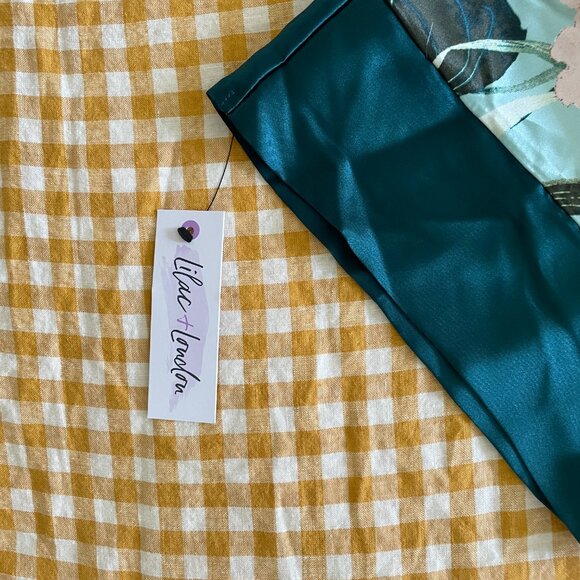 Lilac+London Floral Kimono Wrap/Robe | Size M - Picture 4 of 4